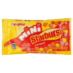 Цукерки жувальні Starburst Mixies фруктові 52 г