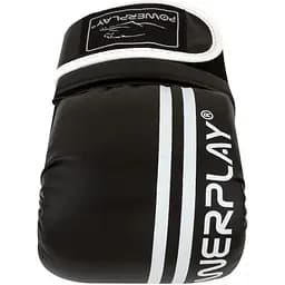 Рукавиці боксерські Power Play 3025, Black/White - S - мініатюра 2