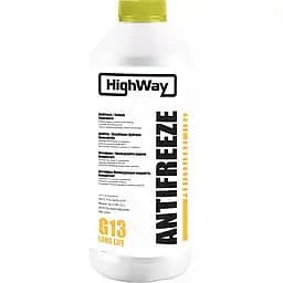 Антифриз HighWay G13 Концентрат жовтий 1.5 л