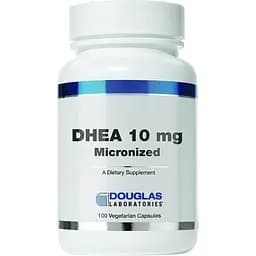 Дегидроэпиандростерон DHEA Douglas Laboratories, микронизированный, для поддержания иммунитета, мозга, костей, метаболизма и сухой массы тела 10 мг 100 капсул