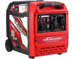 Генератор инверторный БЕНЗИНОВЫЙ MXR6000GT (5,5kW), однофазний, 220V, 50Hz, об'єм бака 11.5л, електростартер, Bluetooth