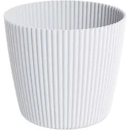  Кашпо для квітів Prosperplast Milly круглий 400 мм білий