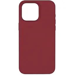 Чохол Silicone Case AA Apple iPhone 14 Pro Max Rose red