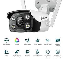 Камера зовнішня мережева TP-Link 4МП VIGI C340-W - мініатюра 3