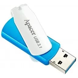 Флеш накопитель USB 64Gb Apacer AH357 синий/белый USB 3.2 Gen 1 (AP64GAH357U-1)