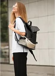 Жіночий рюкзак Sambag RENEDOUBLE чорно-сірий 37 x 31 x 14 см (27151130r) - мініатюра 3