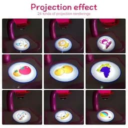 Дитячий стіл проектор для малювання з підсвічуванням Projector Painting 24 деталі - мініатюра 4