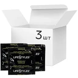 Презервативи LifeStyles Vanilla ароматизовані 3 шт. (ROZ6501053475)
