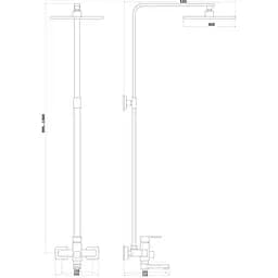 Душова система Globus Lux VAN-DS0026 - мініатюра 5