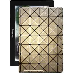 Чехол StatusCASE из экокожи для планшета Lenovo Idea Pad S6000h Золотой ромб