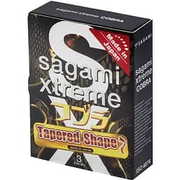 Презервативи латексні Sagami Xtreme Tapered Shape 3 шт.