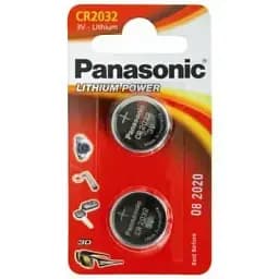 Батарейка Panasonic CR 2032 Lithium х 2 (CR-2032EL/2B)