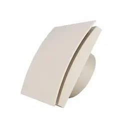 Декоративний малошумний ультратонкий вентилятор MMotors MM 100, бежевий 90 м3/г зі зворотним клапаном