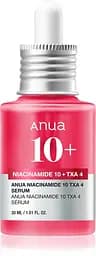 Осветляющая сыворотка с ниацинамидом 30 мл Anua Niacinamide 10% + TXA 4% Dark Spot Correcting Serum