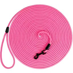 Поводок для собак Barksi Active тренировочный (длина 5.15 м диаметр 0.7 см) розовый