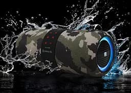 Портативна колонка REAL-EL RX733 24 W Bluetooth TWS, RGB, Haki - мініатюра 7