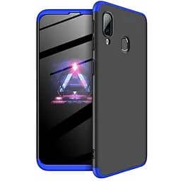 Чохол-накладка GKK 3 in 1 Hard PC Case Samsung Galaxy A40 Blue/Black