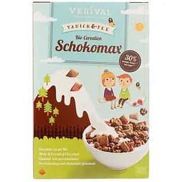 Гранола Verival с шоколадом и клубникой, органическая 400 г