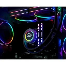 СВО ID-Cooling Space LCD SL240 White (SL240 WHITE) - мініатюра 8