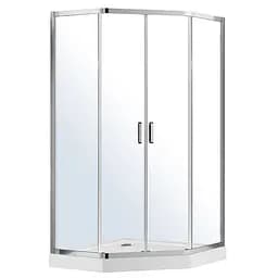 Душевая кабина Eger Iris 90x90 на низком поддоне 599 -142, Хром