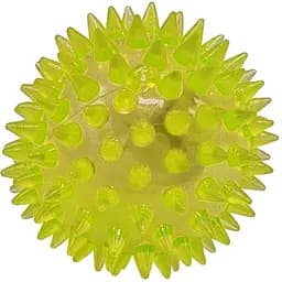 Мяч массажный Bambi с пищалкой желтый (MS 1137-1(Yellow))