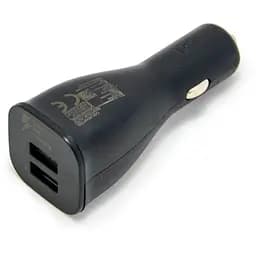 Зарядний в прикурювач 2 USB Fast charge AR61 15W USB зарядка в авто для телефону