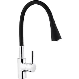 Змішувач для кухні Kroner KRP Kuche - C031BLK CV024338 Чорний матовий