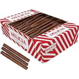 Вафли Delicia Трубочки, со вкусом кокоса 500 г (869433)