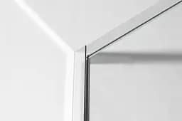 Душова стінка Imprese Walk-In з профілем та тримачем, 110x200 см, скло прозоре хром s09111001TR, прозорий, хром - мініатюра 3