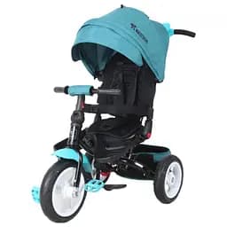 Триколісний велосипед Lorelli (Bertoni) Jaguar Air бірюзовий (23059)