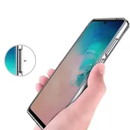 Чохол TPU Space Case transparent для Samsung Galaxy S25 FE Прозорий - мініатюра 4