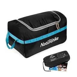 Сумка-баул для кемпінгу Naturehike NH18X027-L 110л (Чорна) - мініатюра 2