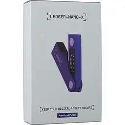 Апаратний гаманець для криптовалют Ledger Nano X Amethyst Purple (LNXAP) - мініатюра 7