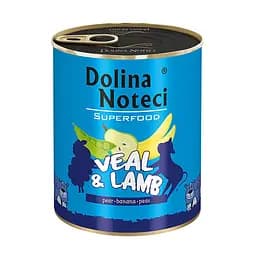 Консерви для собак Dolina Noteci Superfood 800 г (телятина і баранина)
