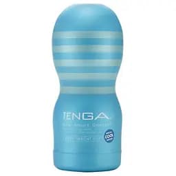 Мастурбатор Tenga Deep Throat Cup Cool Edition Рельєфний оральний стимулятор для чоловіків