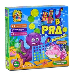 Игра 7231 "4 в ряд" в коробке "FUN GAME"
