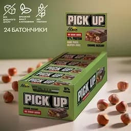 Батончик FitWin Pick Up Карамель та фундук 1.08 кг (24 шт. х 45 г) - мініатюра 3