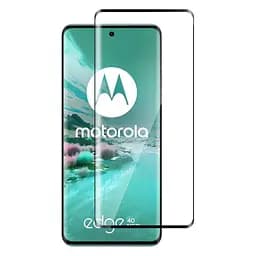 Защитное стекло 3D Full glue PowerPlant для Motorola Edge 40 Neo