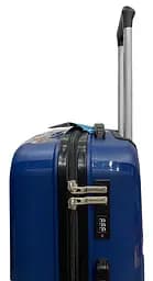 Валіза Madisson Snowball 53103 середній M 65×45×26 см 65 л 4 колеса 360° поліпропілен Темно-синій - мініатюра 4