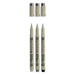 Набір лінерів Pigma Micron 05 BASIC 3 кольори Sakura - мініатюра 3