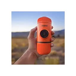 Портативна еспресо-кавоварка Wacaco Nanopresso помаранчева, механічна, для меленої кави - мініатюра 3