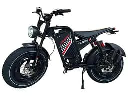 Электровелосипед Crosser E-CODE 20 дюймов (1000W/ 48V/ 20Ah) Черный