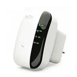 Бездротовий Wi-Fi репітер 300 Мбіт/с підсилювач сигналу та розширювач зони покриття мережі (повторювач)