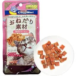 CattyMan Salmon Bits кэттимен лосось кусочки филе ласощі для котів 0.025кг