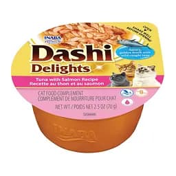 Лакомство Inaba Dashi Delights для кошек тунец с лососем 70 г