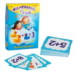 Навчальні картки Маленький геній 30660 (укр.) - мініатюра 2