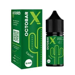 Набір компонентів для самозамісу сольової заправки Octobar X 30 мл Cactus Кактус Ананас, 0-65 мг (17893)