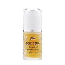 Лифтинговая сыворотка вокруг глаз и лица Золотая Serum Gold lifting Mila perfect 30 мл
