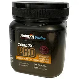 Вітаміни AnimAll VetLine Omega PRO для середніх порід собак 1 г × 200 табл