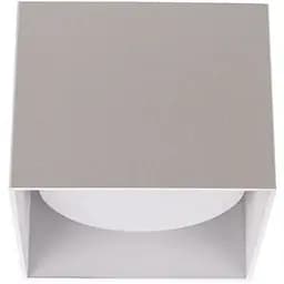 Накладна підсвітка квадратна Brille AL-733/1 GX53 WH 36-476